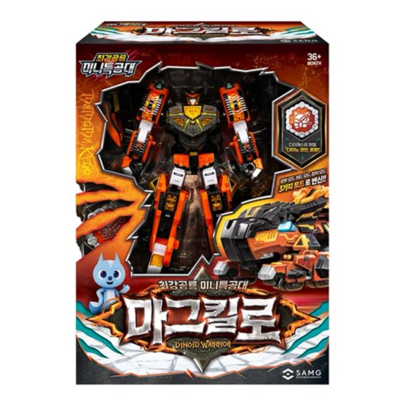 Figura hwasooboon Mini Force Dinobot Warrior – 3 Modos
