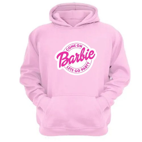 Genérico - Polerón Canguro Muñeca Modelo Rosa Talla M Unisex