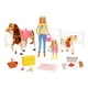 thumbnail image 1 of Muñeca Barbie y Chelsea diversión con caballos, 1 of 9