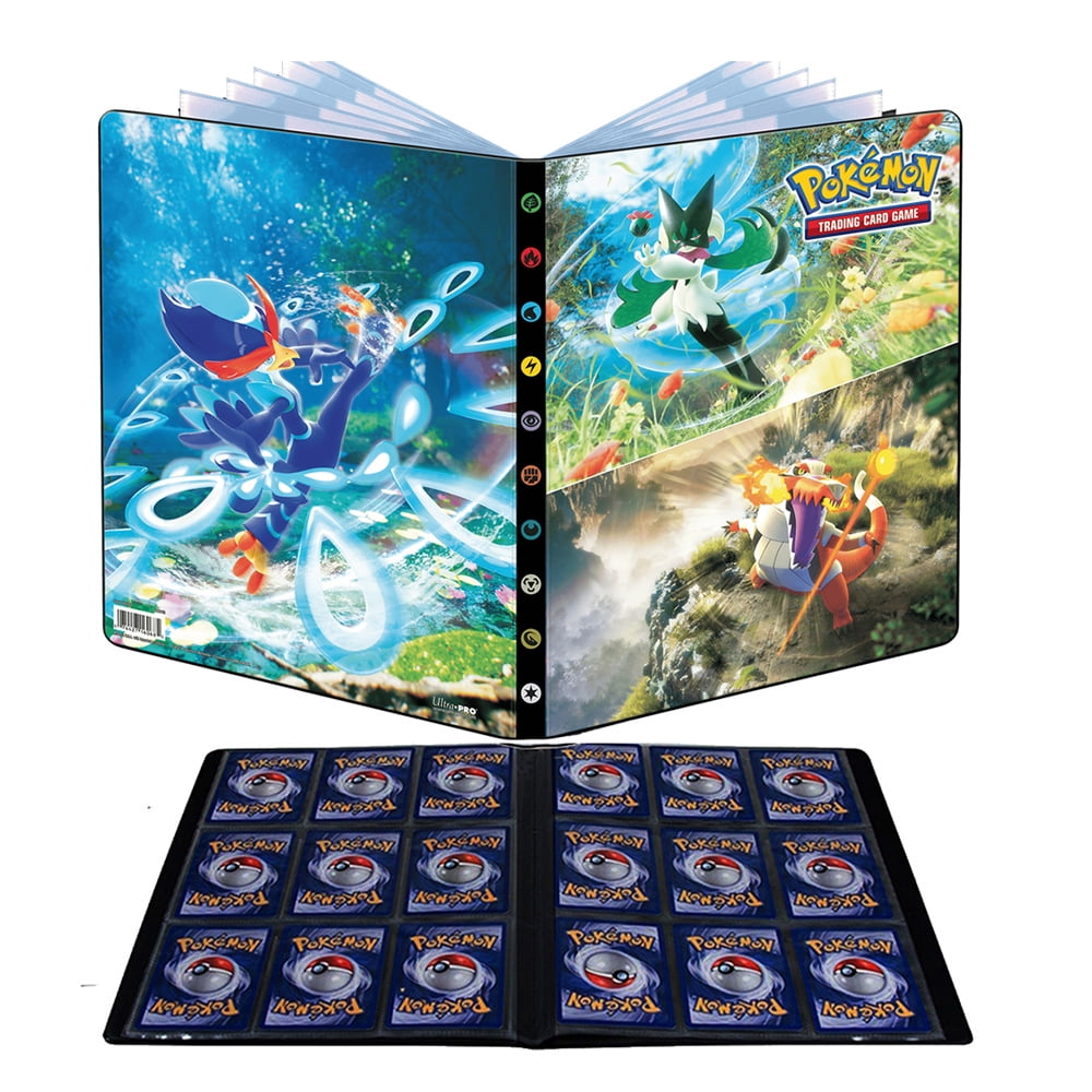 Portafolio De 9 Bolsillos Ultra Pro Pokémon - Diseño De Squirtle, Capacidad Para 180 Tarjetas