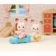 thumbnail image 3 of Conejos gemelos Toy Calico Critters, rayuela, para niños mayores de 3 años, 3 of 4