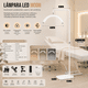 thumbnail image 3 of Lampara Led Media Luna Estética Para Pestañas Cejas Cutis Blanca, 3 of 3