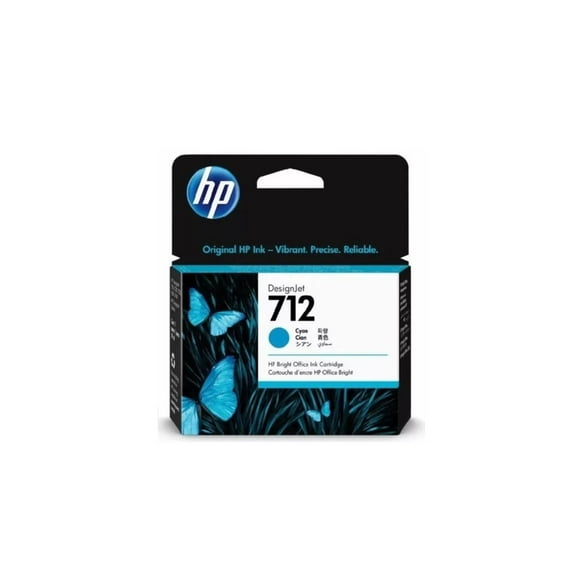 Cartucho hp 712 Cyan Original T210 T230 T250 T630 T650
