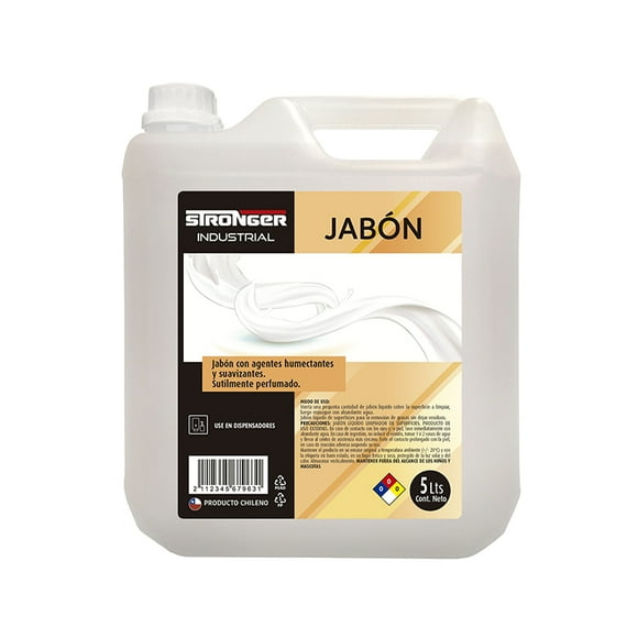 Jabón glicerina industrial 5L STRONGER