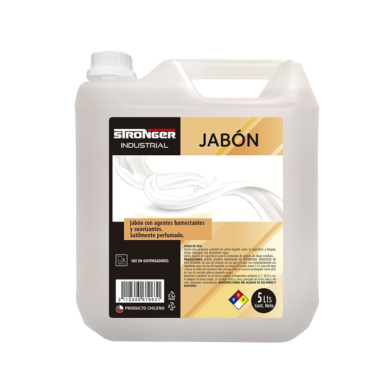 Jabón Glicerina Industrial 5l Stronger
