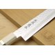 thumbnail image 4 of Cuchillo Yoshihiro VG10 240 mm Damasco con mango de ébano, 4 of 9