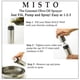 thumbnail image 4 of Pulverizador de aceite MISTO aluminio cepillado plateado 180 ml, 4 of 6