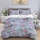 thumbnail image 1 of Floral Bird Themed Polyester Bedding Set All-Season Ideal for Home/Guest Room, 1 of 1