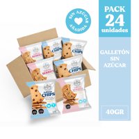 Ecovida S.A - Pack Galletón Sin Azúcar Chips Y Berries - 24 Und