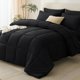 thumbnail image 1 of Juego de Cama CozyLux King 7 Piezas Negro, 1 of 9