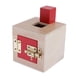 thumbnail image 2 of Montessori Juguetes Ni?os Educación Temprana Ense?anza Ayudas CUBE Juguete De Madera Rojo, 2 of 5