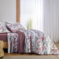 Decomondo - Cubrecama Altenburg Malha 100% Algodón 2 Plazas Rosebus