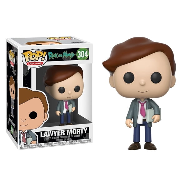 ¡Funko Pop! Animación: Figura coleccionable de Rick y Morty Lawyer Morty, multicolor,3.75 Funko POP