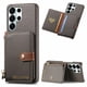 thumbnail image 1 of Funda FOXDOCK para Samsung Galaxy S26 Ultra con función billetera, soporte ajustable y diseño elegante-gris plateado, 1 of 6