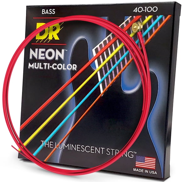 Cuerdas para bajo eléctrico DR Strings HI-DEF NEON NMCB-40