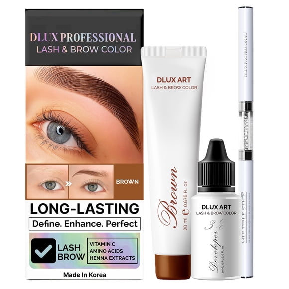 Kit De Color Para Cejas Marrón De Larga Duración