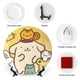 thumbnail image 3 of Pompompurin Plato decorativo de porcelana fina (bone china), plato decorativo de cerámica para hogar, oficina, soporte de pared, platos decorativos para dormitorio - 6 pulgadas (15 cm), 3 of 6