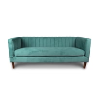 Latam Home - Sofa Sorrento 3 C Tela Velvet Vivian Verde