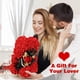 thumbnail image 3 of Oso de peluche floral Rose Bear K KYMAKE Forever Preserved Rosas, 3 of 9