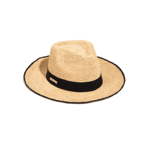 Genérico - Sombrero De Playa Portofino Dryhood Cómodo Y Elegante Café