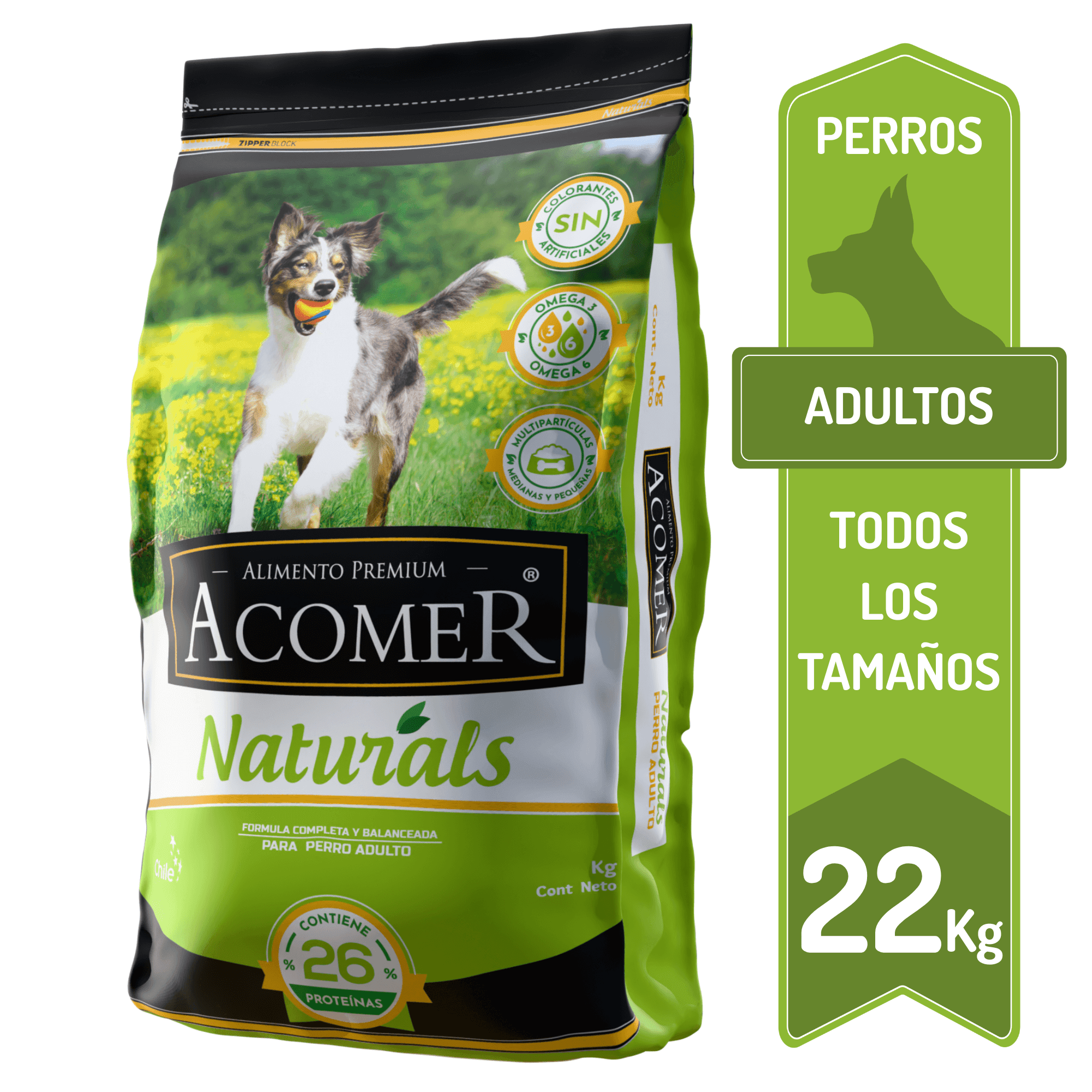 Acomer - Alimento Para Perro Adulto 22kg