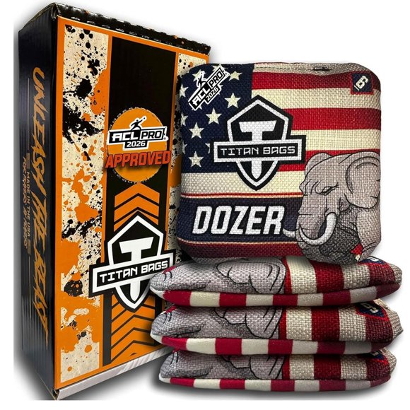 Bolsas para Cornhole WGC Titan Bags Dozer ACL - Pack de 4