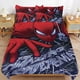 thumbnail image 2 of Spider-Man 3 Piece Sets Full/Queen Size - Reversible Microfiber Quilts with 2 Shams Soft Lightweight Bedspread Coverlet Comforter for All Season Bed Sheets, 2 of 5