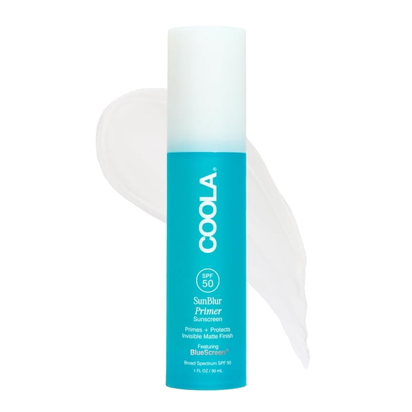 Primer de maquillaje COOLA SunBlur con SPF 50, acabado mate, 30 ml