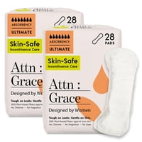 Attn : Grace - Almohadillas Para Incontinencia Attn: Grace Ultimate Para Mujer, Paquete De 2