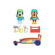 thumbnail image 2 of Pack de vehículos y figuras de juguete Bluey Rusty Go-Kart de 6-8 cm, 2 of 4