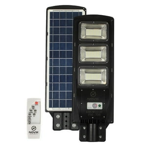 Luz Solar De Exterior Novik Led 70 Solar Negro