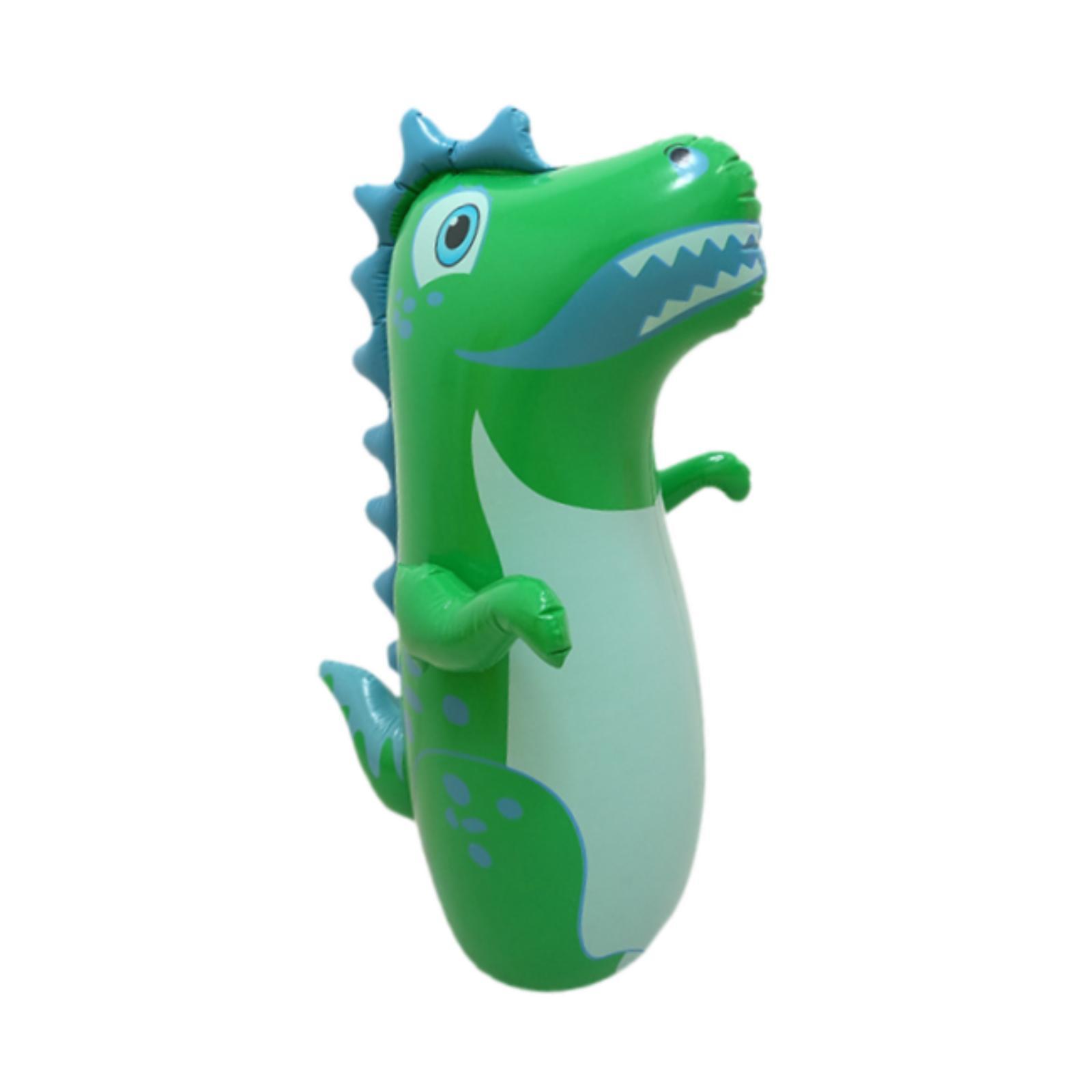 Ioensy - Saco De Boxeo Inflable Para Niños, 3D, Independiente, Para Gimnasio Interior, Color Verde