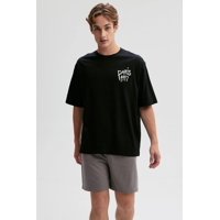 Fashionspark - Polera Hombre Graffiti City Negro