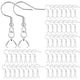 thumbnail image 1 of Ganchos para Pendientes MENKEY 50 Piezas Acero Inoxidable Tipo Gancho de Pez, 1 of 6