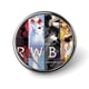 thumbnail image 1 of Rwby theme Round Button Badge Premium Metal Construction Ideal For High end Events 2 8 Cm, 1 of 6