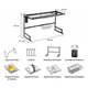 thumbnail image 3 of Rack escurridor cocina 85cm xl color negro, 3 of 3