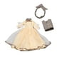 thumbnail image 1 of Vestido Para Muñeca BJD 1:6 Con Accesorios Para Cosplay Infantil De 11,81 Pulgadas Color Caqui, 1 of 3