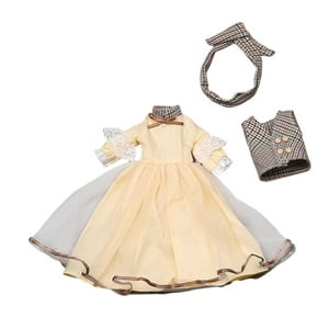 Sharplace - Vestido Para Muñeca Bjd 1:6 Con Accesorios Para Cosplay Infantil De 11,81 Pulgadas Color Caqui