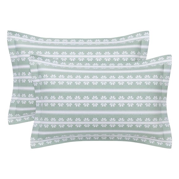 REGALWOVEN Paquete de 2 Fundas de Almohada de Algodón, Cierre de Sobre Suave y Fresco, Cubriendo Mujeres Hombres, Fundas de Almohada Duraderas Color G Queen