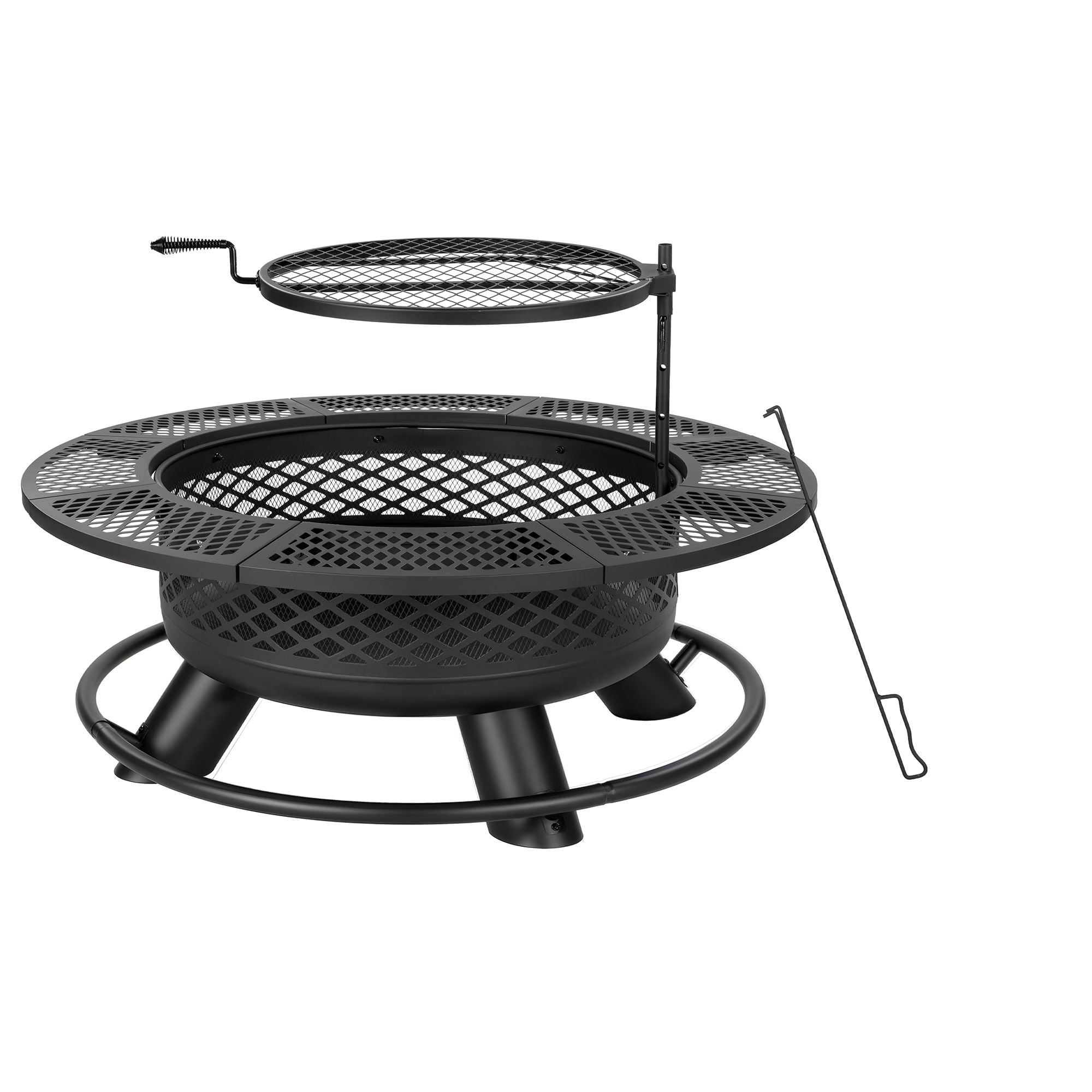 Fogón con tapa 106cm