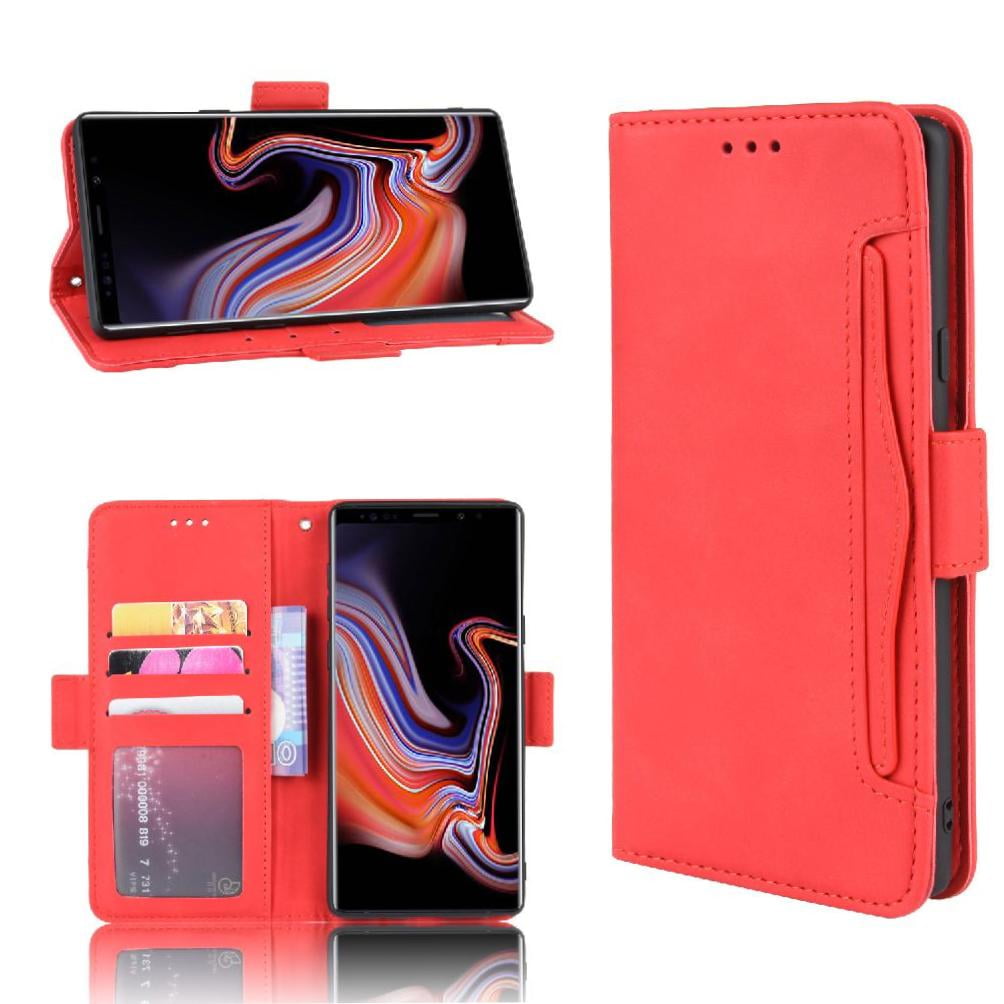 Funda Tipo Billetera Foxdock Para Samsung Galaxy Note 9 – Tapa Flip Con Tarjetero