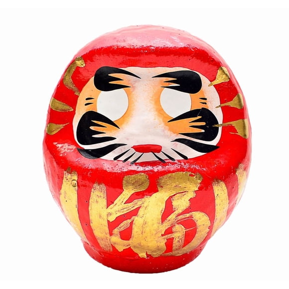 Muñeca Daruma Kotobuki 6072869 de papel maché 9.5 cm - 3.75 pulgadas
