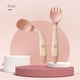 thumbnail image 5 of (2pcs) Baby Fork And Spoon Set, Bendable Twist Fork And Spoon, Training Eating Fork And Spoon 5.51*1.18"/14*3cm, 5 of 5