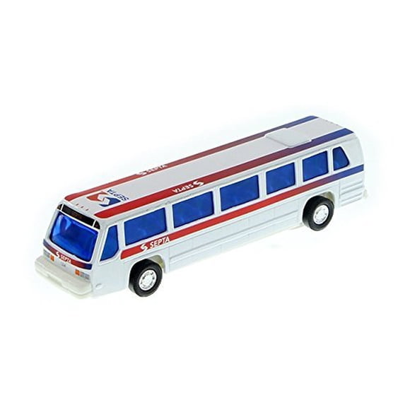 Modelo a Escala 1:64 de Autobús Urbano City Bus SEPTA Philadelphia de 15 cm