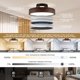 thumbnail image 3 of Ventilador de techo Klmeiday 51 cm Nogal 6 velocidades con LED y control remoto, 3 of 7