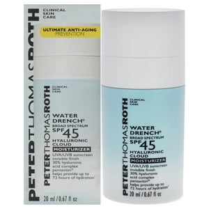 Peter Thomas Roth - Crema Humectante En Crema De Nube Empapada En Agua Spf 45 De Para Unisex - 0.67 Oz De Crema
