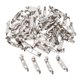 thumbnail image 1 of 60 Uds., Broche DIY, Alfiler, Respaldos, Hallazgos De Joyería En Blanco, 6x25mm, 1 of 5