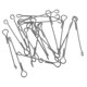 thumbnail image 2 of 20 unids cráneo de pescado varillas articuladas espina de pez para volar bricolaje herramienta 30 mm, 2 of 5