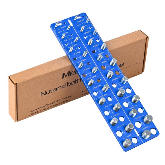 Tuerca y tornillo correctores de roscas 30 en 1 Meaowera Standard & Metric