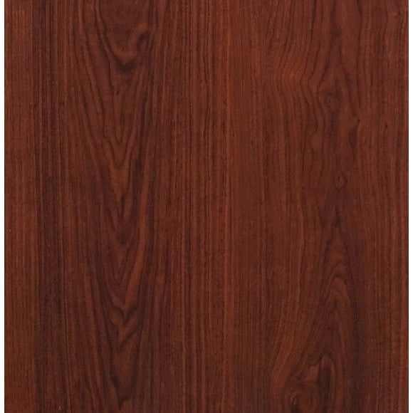 Papel Tapiz Veteado De Madera Rojo Café 200 X 45 Cm Autoadhesivo